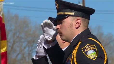 Dozens Attend Memorial Service For Slain Flagstaff Police Officer