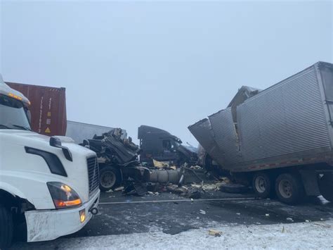 Wa Officials Blame I 90 Crash Near Ellensburg On Freezing Fog