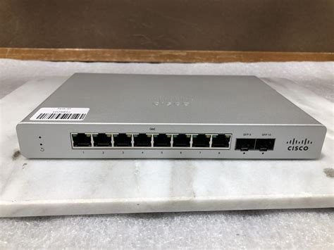 Cisco Meraki Ms Port Poe Gigabit Ethernet Switch Unclaimed