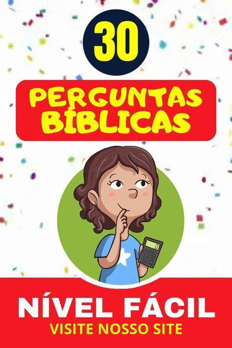 30 Perguntas Fáceis da Bíblia Perguntas biblicas Perguntas e