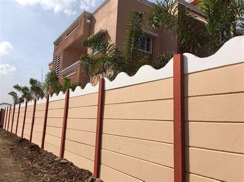 Concrete Rcc Folding Compound Wall At Rs 95 Square Feet In Sas Nagar