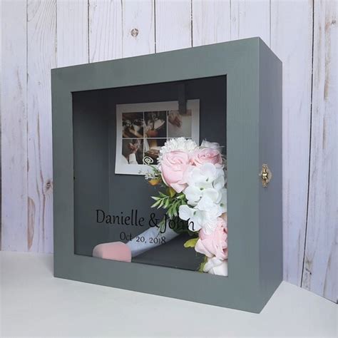 Extra Deep Large Wooden Shadow Box Frame With Glass Memories Etsy