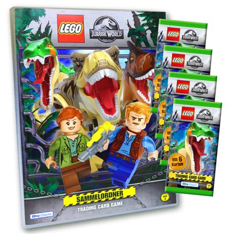 Lego Jurassic World 3 Karten Sammelkarten Trading Cards 2023 1