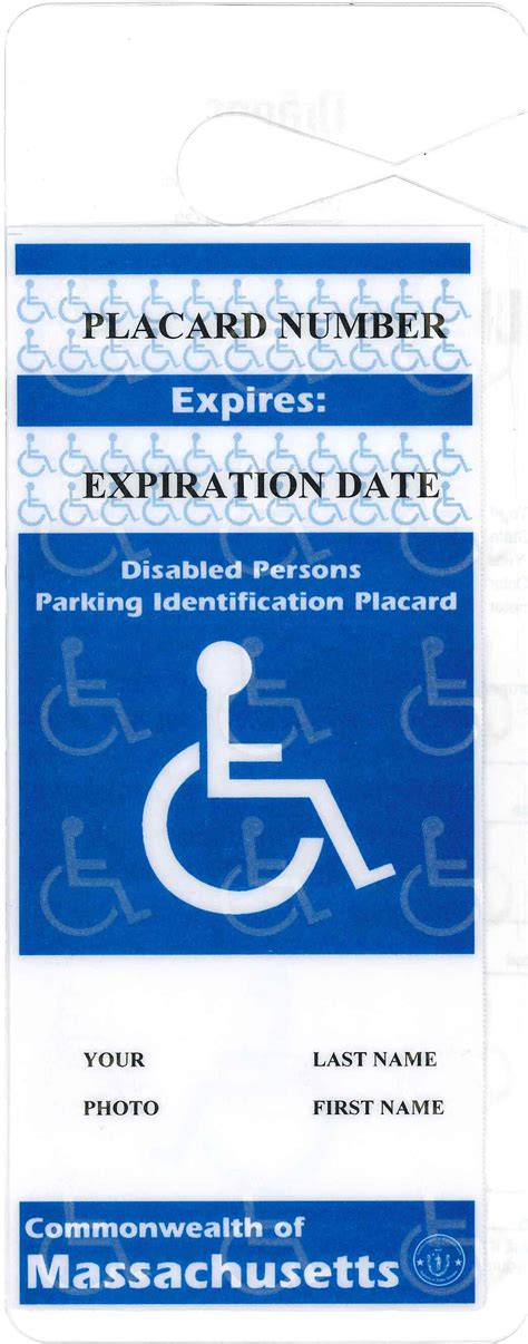 [ma] Do I Have A Permanent Handicap Placard Or A Temporary One R Disabled