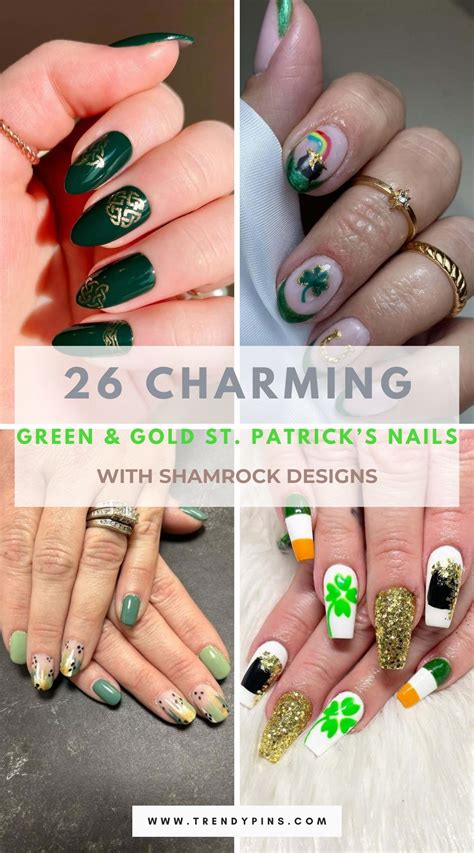 nail art shamrock 4