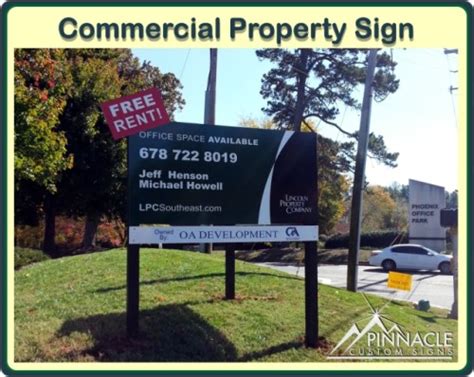 Commercial Property Signage | Property Signs For Property Management