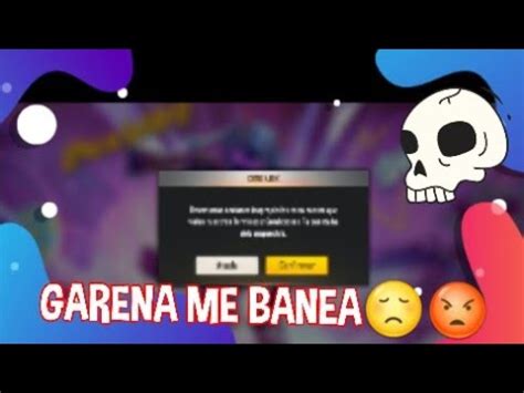 GARENA ME BANEA POR USO DE HACKS YouTube