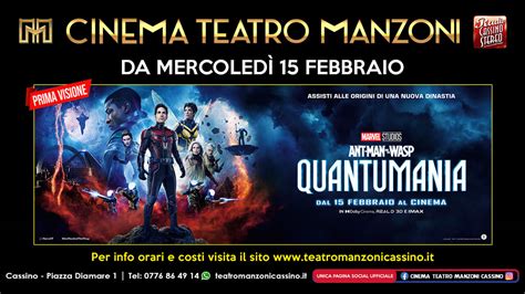 Al Cinema Teatro Manzoni Di Cassino Arriva Ant Man And The Wasp