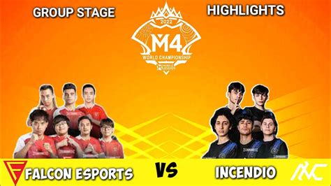 Falcon Esports Vs Incendio M World Championship Ktm Gaming Youtube