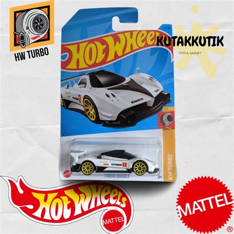 Jual Hot Wheels Pagani Zonda R Putih No 1 Lot C 2023 HW Turbo Shopee Indonesia