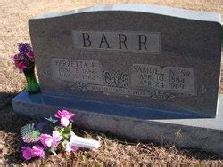 Parzetta Elizabeth Myatt Barr M Morial Find A Grave