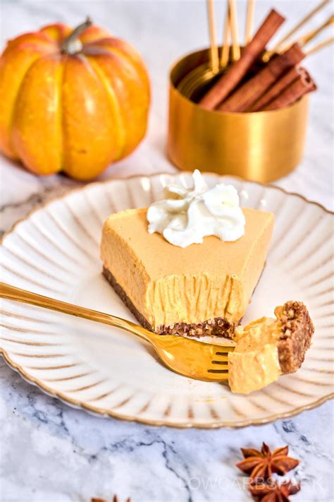 No Bake Keto Pumpkin Cheesecake Dining And Cooking