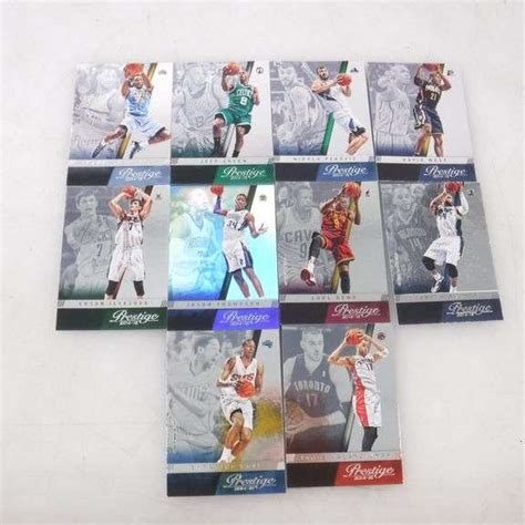 Set Of 10 Collectible 2013 14 Prestige Nba Panini Basketball Trading