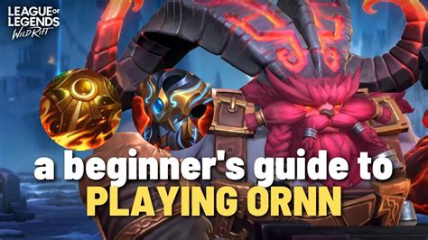 A Basic Guide To Ornn Wild Rift YouTube