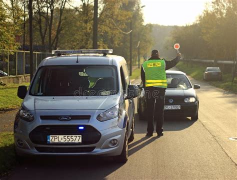 Straz Miejska Municipal Police Car Are Law Enforcement Agencies