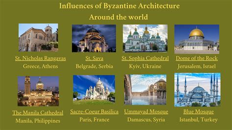 Influences Of Byzantine Architecture Around The World R Byzantium