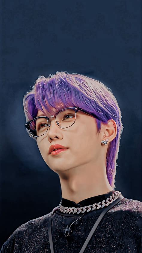 Felix Purple Hair Wallpapers Wallpaper Cave