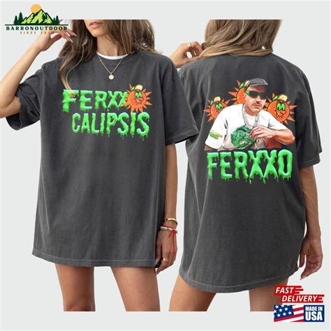 Feid Ferxxo Calipsis T Shirt Tour Shirt Ferxxocalipsis World