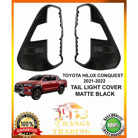 Toyota Hilux Conquest Gr S To Taillight Cover Matte Black