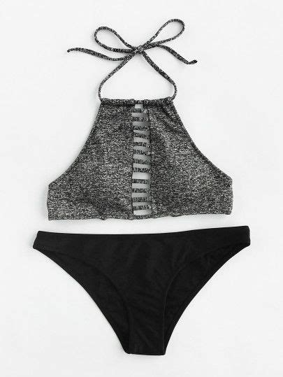 Criss Cross Top With High Leg Bikini Set Artofit