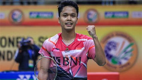 Update Ranking Bwf Anthony Ginting Tembus Peringkat Dunia Terbaik