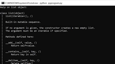 Python’s Help Function