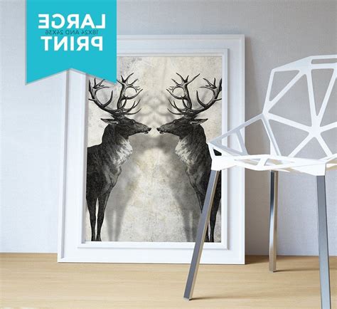 15 Inspirations Deer Canvas Wall Art