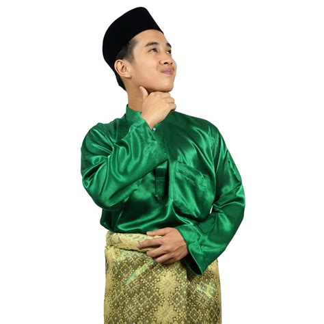 OFFER BAJU SAHAJA SAIZ L JOHOR CEKAK BAJU MELAYU BAJU SAHAJA