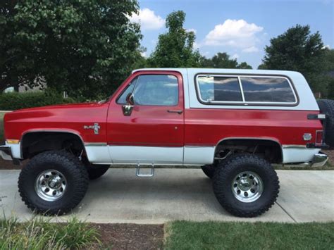 K5 Blazer Silverado All New Classic Chevrolet Blazer 1982 For Sale