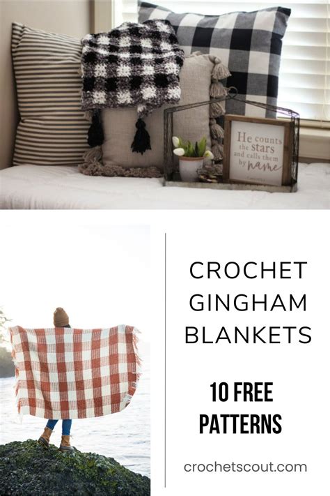 Crochet Gingham Blankets The Best Free Patterns