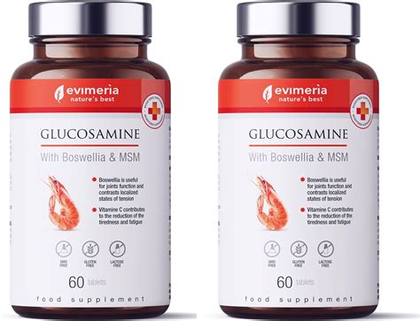 Evimeria Integratore Glucosamina Condroitina Complex Con Boswellia