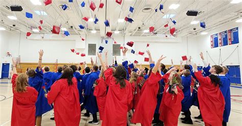 Kane Area School District Seniors unleash celebration with Cap Toss after graduation ...