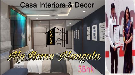 Luxury Modern Bhk Interiors My Home Mangala Few Days Before