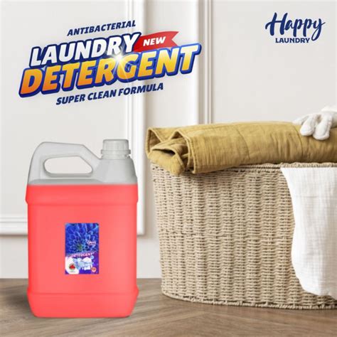 Jual Happy Laundry Detergent Pakaian Cair Liter Harum Wangi