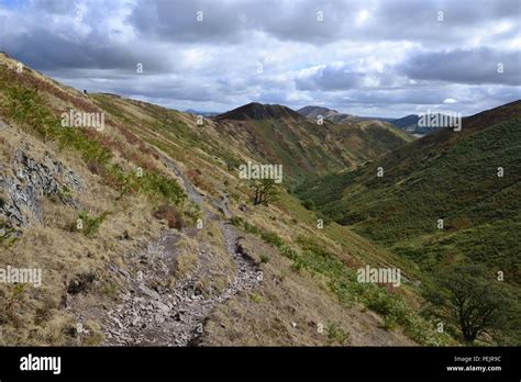 Views Of The Shropshire Hills From Carding Mill Valley To The Long