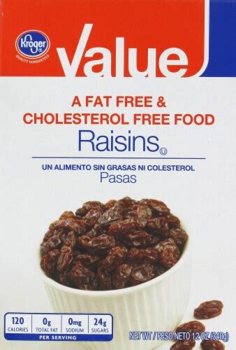 Kroger Value Raisins 12 Oz Kroger