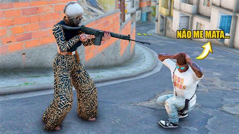 ARRUMEI TRETA OS BANDIDOS DA FAVELA No GTA RP YouTube