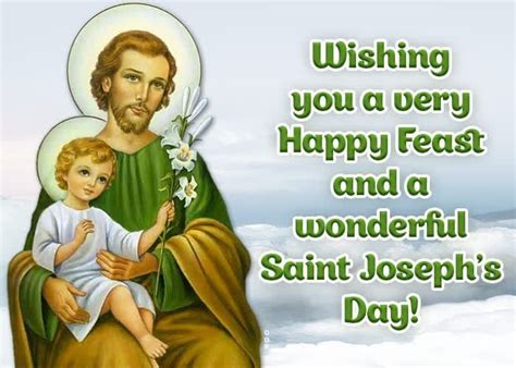 Pin By M Sav On You Say Hello I Say St Josephs Day Happy