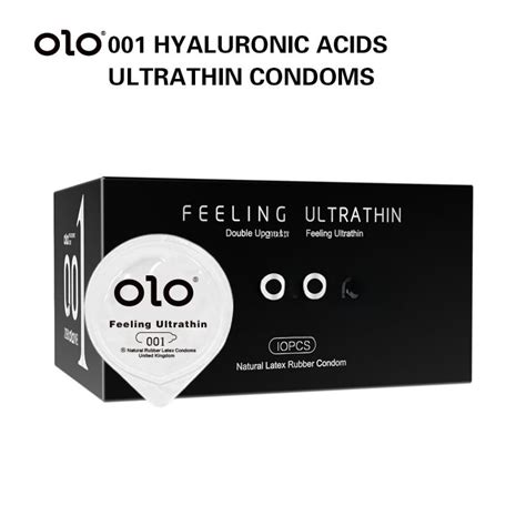 DDWD Olo English Male Goddess 10 Ultra Thin Condoms Black Set