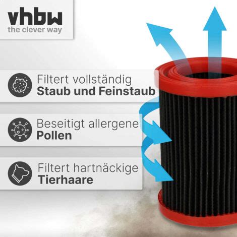 Vhbw Luftfilter Kompatibel Mit Staubsauger Saugroboter Mehrzwecksauger