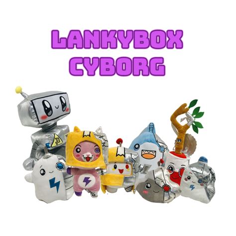 China Led Sticky N Canny Cyborg Plush Toy Lankybox Cyborg Series