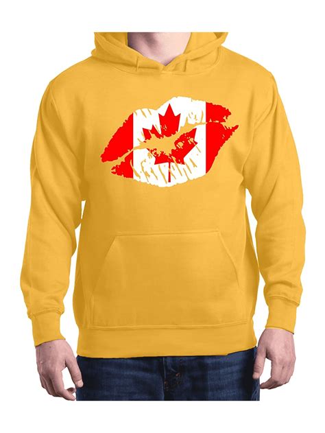 Mom's Favorite - Unisex Canada Flag Hoodie Sweatshirt - Walmart.com ...