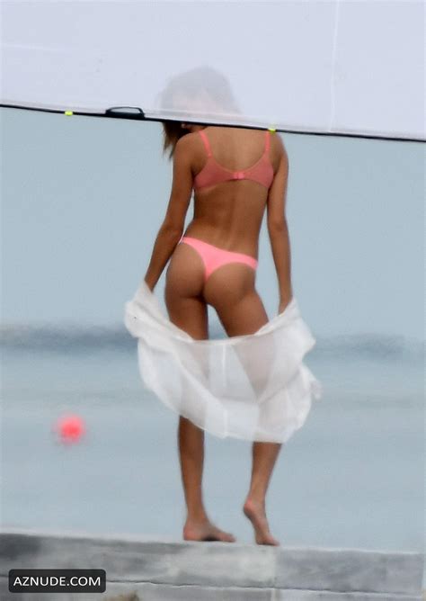 Josephine Skriver Sexy In Racy Lingerie During A New Photoshoot In Miami AZNude