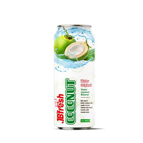 Natural Coconut Water Can 500ml 16 9 Fl Oz