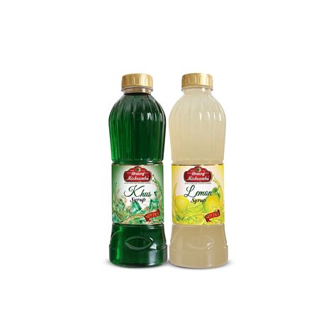 Mishrambu Combo Pack Of Khus Syrup And Lemon Syrup Ml Each