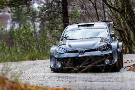 Wrc Katsuta Impressionn Par Toyota Avant Le Monte Carlo