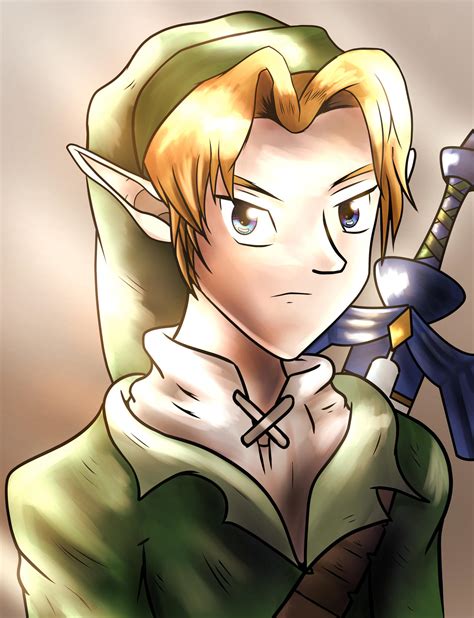 Link: Ocarina of time version by MediocreChuch on DeviantArt