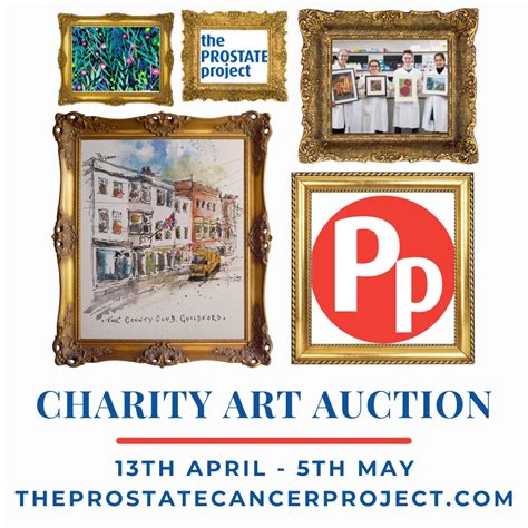 charity  art auction    prostate project