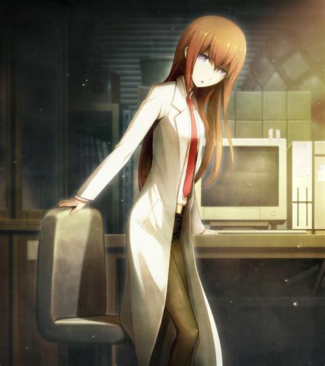 Makise Kurisu Makise Kurisu Kurise Makise Steins Gate Steins