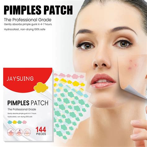 Acne Patch For Skin Cleaning Acne Warts Skin Labels Wart Cleaning Closing Mouth Gentle